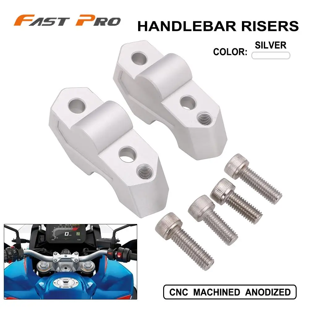 Мотоцикл CNC 22 мм Новый Руль Riser Clamp Height up адаптер для BMW F750GS F850GS F 750GS 850GS 750 850 GS 2018