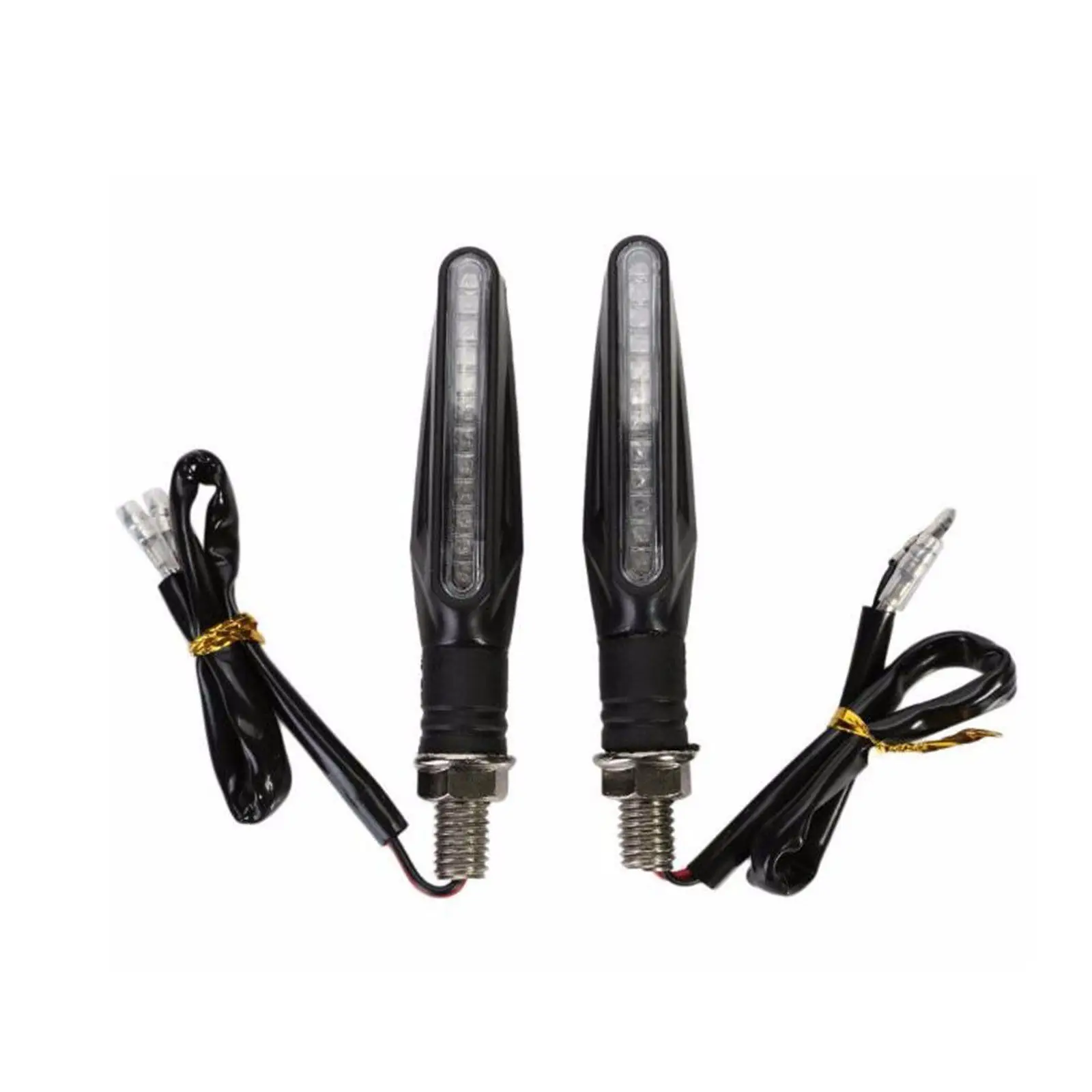 

4pcs 12 LED Motorcycle Indicators Motorbike Turn Signals Light Amber Universal