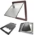 Pet Dog Cat Door Free Access 4 Way Magnetic Lockable Flap Door Door Gate Телескопическая Рама Flap Gate Magnetic Closure Door