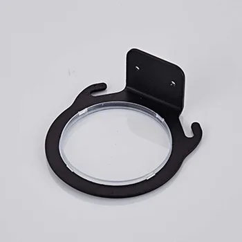 

Bathroom Fixed Support Durable Rack Wall Mounted Salon Aluminium Alloy Non Slip Bedroom Bolt Insert Organizer Hair Dryer Holder