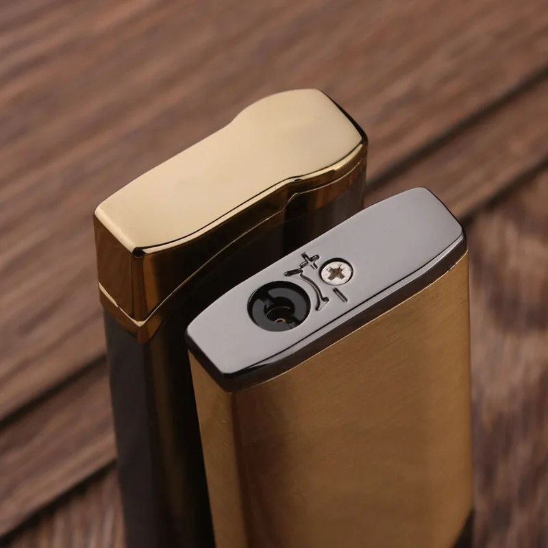 Ветрозащитная легкая Зажигалка для кухни газовая зажигалка с открытым пламенем