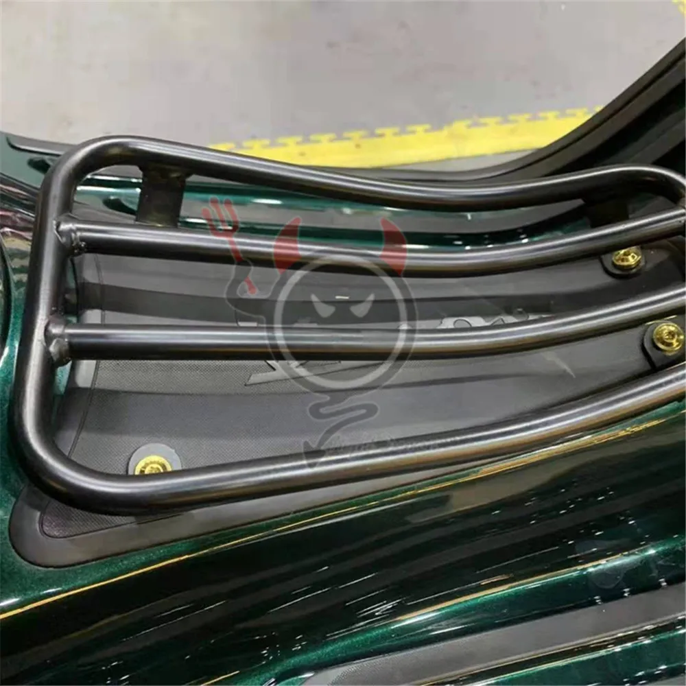 Motorcycle Accessories Foot Pedal Rear Luggage Rack Bracket Holder VESPA GTS 300 GTS300 GTS-300