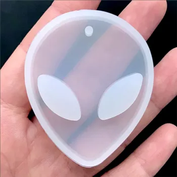 

Alien Silicone Mold Jewelry DIY Resin Art Supplies Extraterrestrial Cabochon DIY Jewelry Tools Resin Molds Epoxy Resin Molds