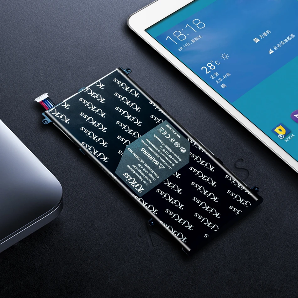 KiKiss для samsung Galaxy Tab Pro 8," SM-T325 T325 T320 T321 батарея T4800E T4800U 5700 мАч батарея для планшета замена
