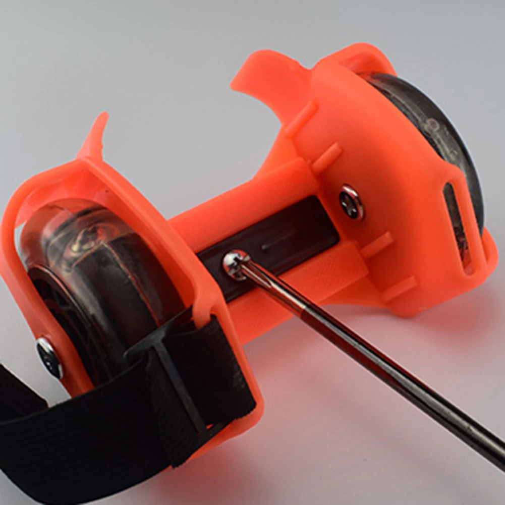 Children Wheel Heel Roller Skate Shoes 2Pcs Outdoor Adjustable LED Flashing Wheel Sport Colorful Small Whirlwind Pulley Strap