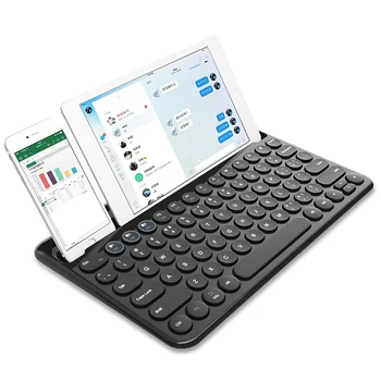 

Rechargeable Mini Silent Keypad Portable Wireless Bluetooth Keyboard For iPad Tablet iPhone Macbook For IOS Windows Android MAC