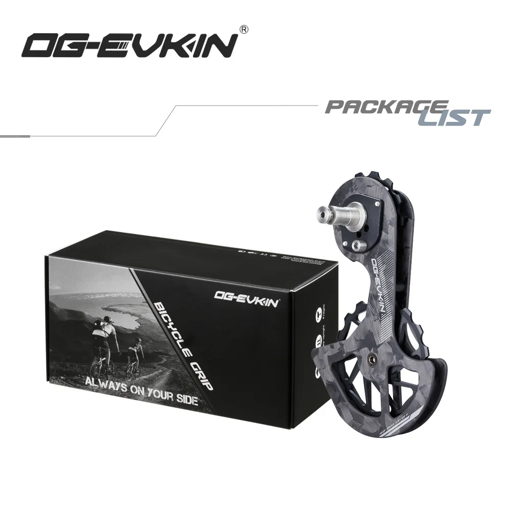 カーボンファイバーリアディレイラーOG-EVKIN RD-01,r7000,r8000,r8050,r9150,r9170用の13t-17tプーリーガイドホイール,自転車部品