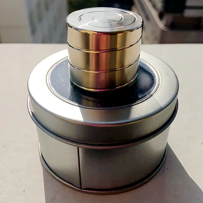 Настольный металлический трансферный Монетный гироскоп для снятия стресса внутренний подарок для творчества