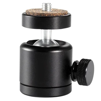 

360 Swivel Live Broadcast Screw Mount Studio For DSLR Portable Camera Tripod Stand Photography Compact Bracket Holder Ball Head