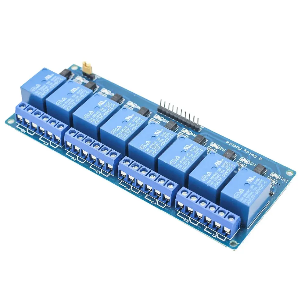 С анод 8-канальный видеорегистратор релейный модуль с plc разъемом панель управления реле 5V релейный модуль