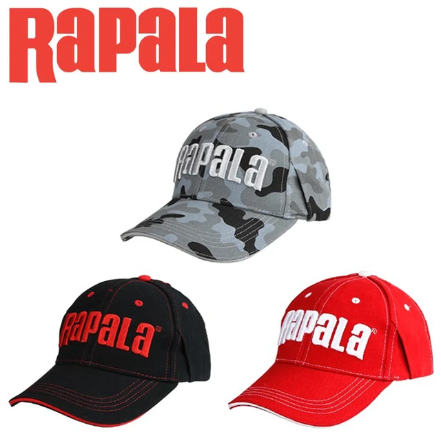 RAPALA Fishing Hat fishing cap Breathable /led hat/Outdoor Sports Visor  Baseball Golf Cap Adjustable Summer