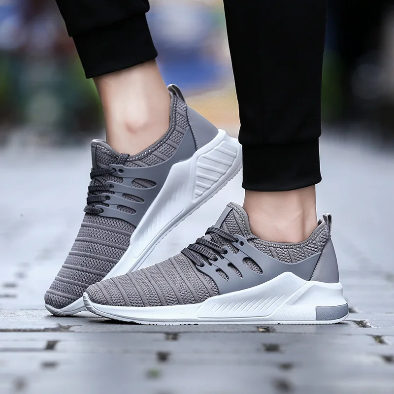 Fly Woven Running MEN'S shoes pu Bottom Light Running Shoes Summer Hot Selling 759