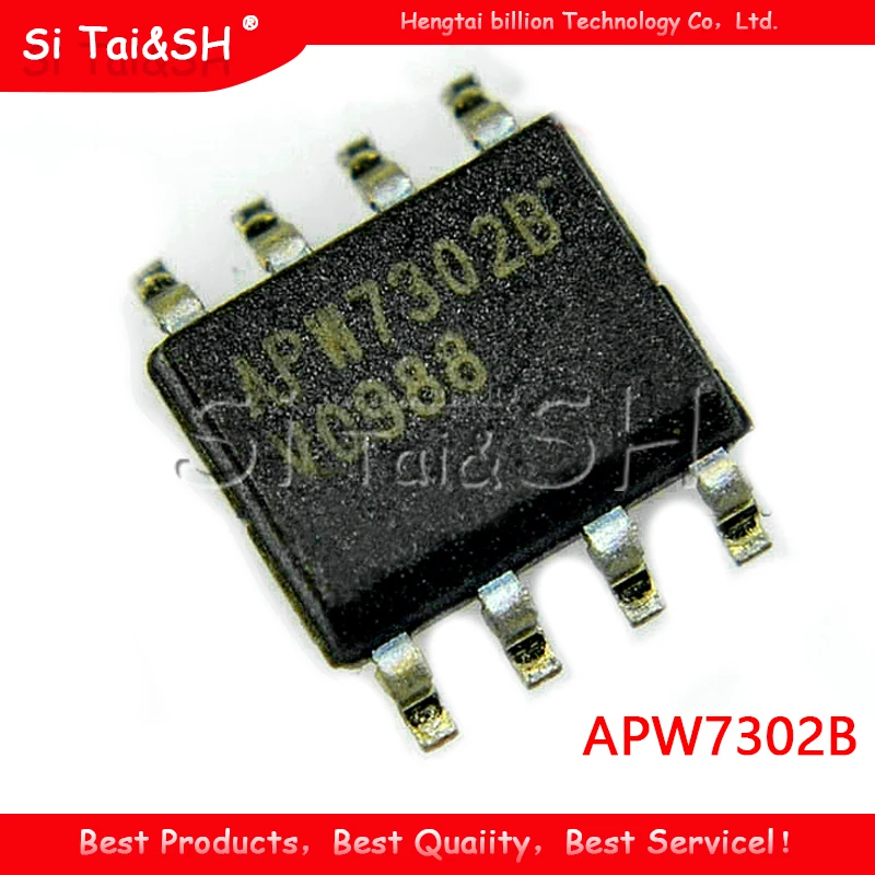 10PCS APW7302B SOP8 APW7302 SOP 7302 SMD | Электронные компоненты и принадлежности