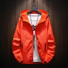 Большие размеры, M-7XL, мужская осенне-зимняя повседневная однотонная толстовка с капюшоном на молнии, уличная спортивная куртка, Мужская Куртка Harajuku для бега