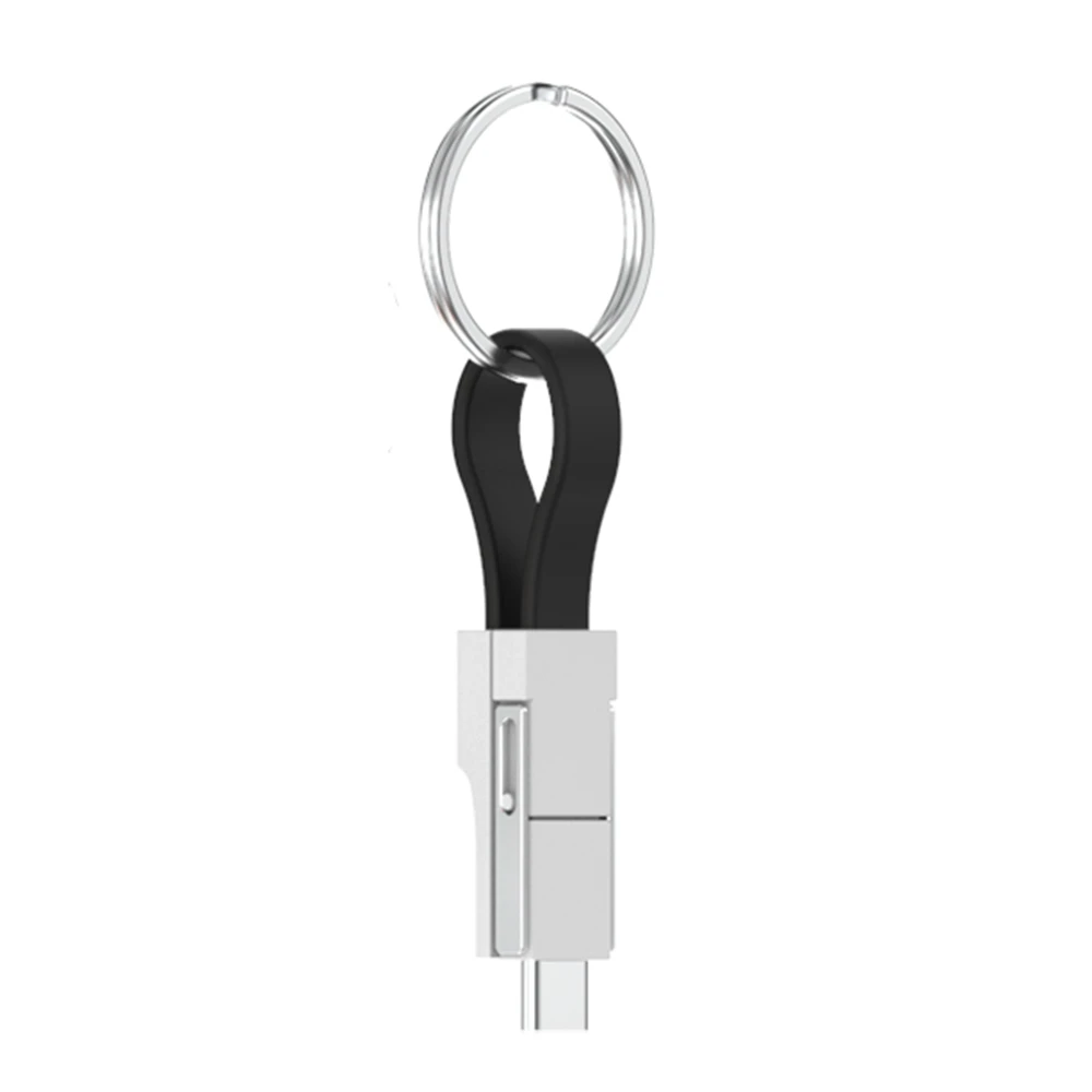 CHUMDIY 3-в-1 Тип-C/Micro USB 8 Pin Магнитный usb-кабель для передачи данных(синхронизации) и зарядки кабель для зарядки