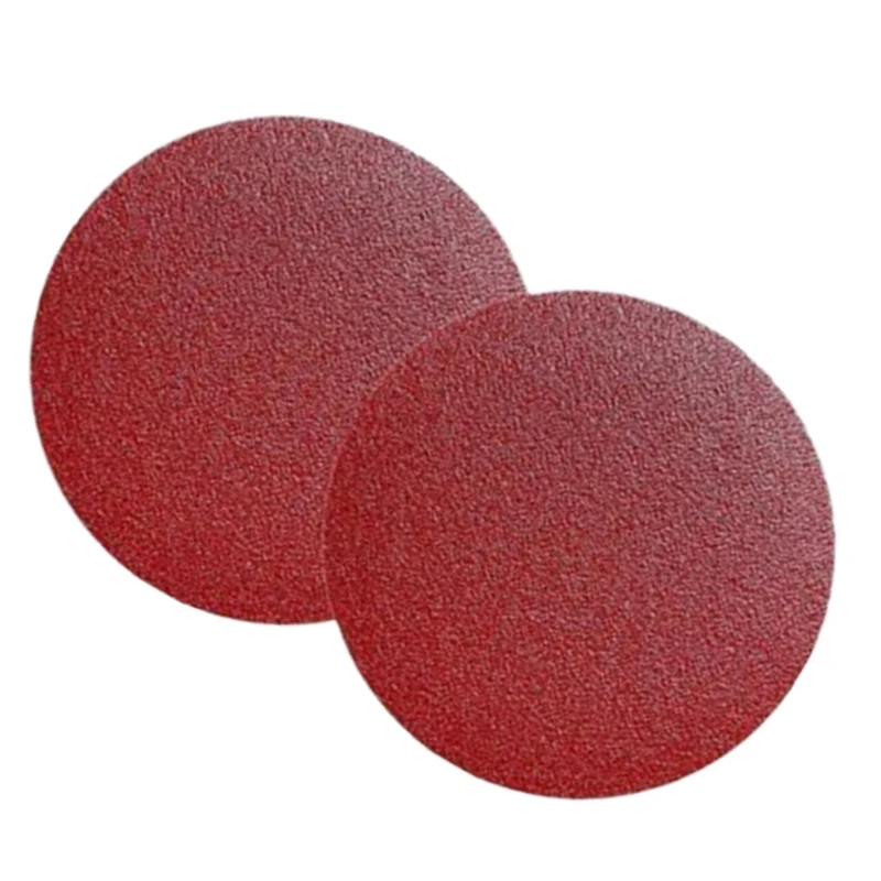 6\\\" 150mm 40 Grit Sanding Discs Sheets Hook& Loop Round SandPaper Hand Sanding