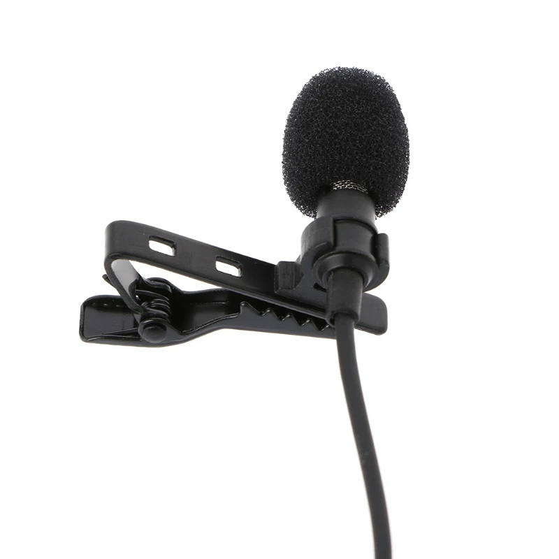 Петличный клип на лацкане Hands-Free микрофон для ПК ноутбук планшет мобильный телефон