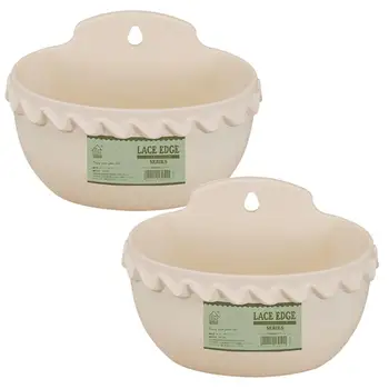 

2pcs Flower Pot Chic Nice Wall Hanging Plant Pot Storage Organizer Plant Pot Macetas Garden Accessories Planter Macetas