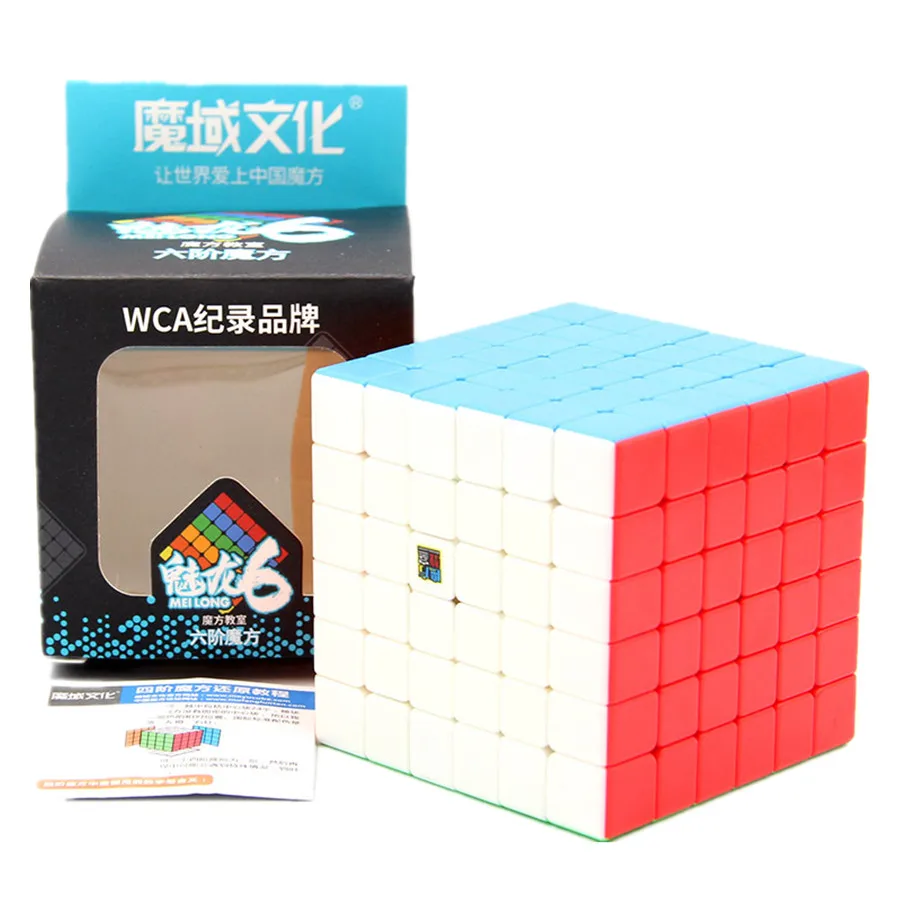 MoYu meilong 6x6x6 Cube Magic MofangJiaoshi MF6 Update 6x6 Speed Maze Puzzle Magico cubo Educational Toys for Children | Игрушки и хобби