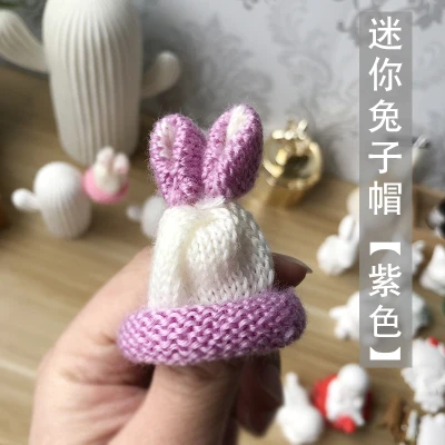 Милый кролик шляпа толстяка шляпа милый кролик Мини свитер DIY аромат гипс, Свеча материал декора