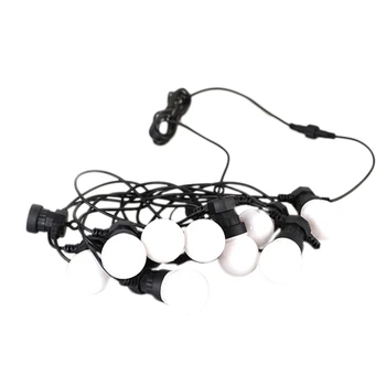 

New G50 LED Globe Bulb String Lights Waterproof Ball String Christmas Garden Party 7.5M Milk White EU Plug
