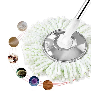 

Household Fiber Mop Head Refill Replacement Home Cleaning Tool Floor Mop Head