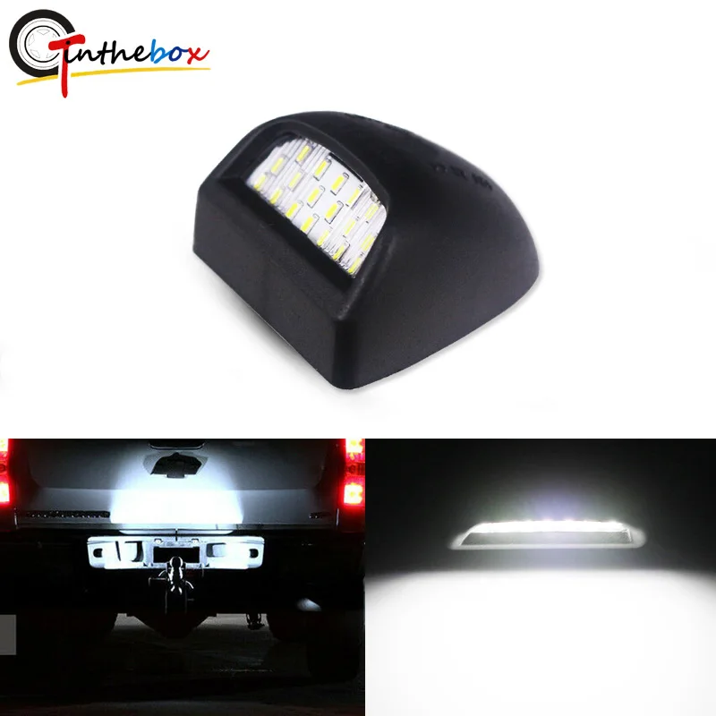 Pack of 2 TUINCYN 18SMD License Plate LED Light 6000K White 