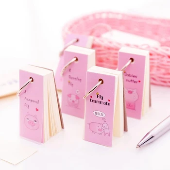 

Cute Note Pad About 100 Sheets Lovely Mini Notebook School Supply Vocabulary Writing Reciting Book Loose-leaf Note Book
