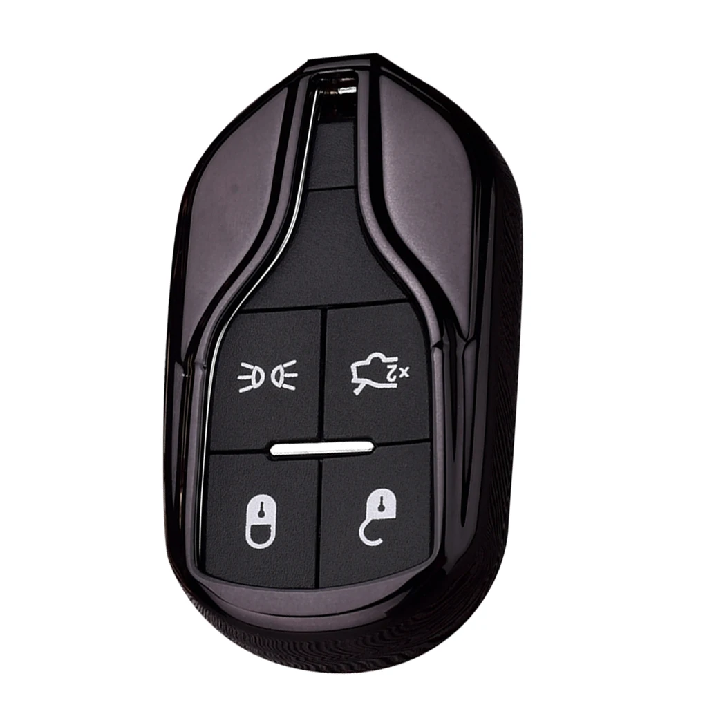 Чехол-брелок для ключей от машины, Сменный Чехол для Maserati Quattroporte Levante Smart Key, чехол для автомобиля