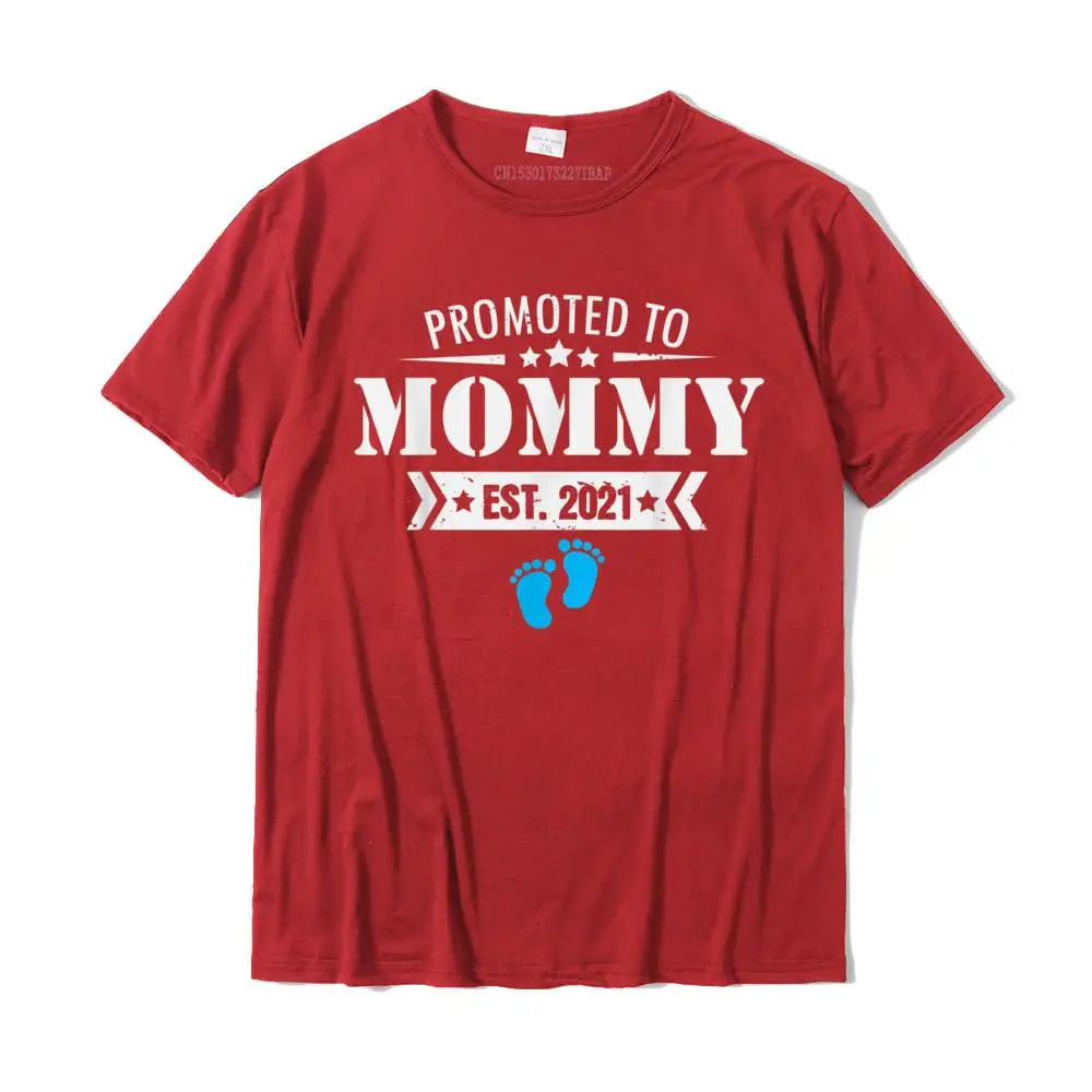 T Shirt 3D Printed VALENTINE DAY Dominant Printed Short Sleeve Pure Cotton Crewneck Mens T Shirt Printed Tees Wholesale Promoted to Mommy 2021 Baby Reveal Gift Mom Pregnancy Boy T-Shirt__MZ16896 red