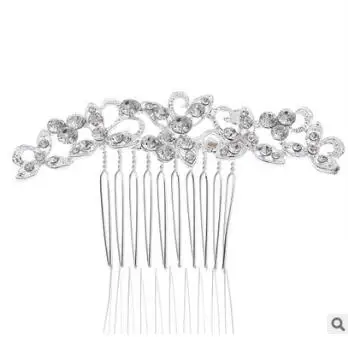 Серебристый 60 шт./лот, сделай сам, сплав, поперечная граница, серебристые сверла, вилки для волос, выдалбливают заколки для волос, инструменты для ухода за волосами и укладки, аксессуары для волос HA870 - Цвет: Серебристый