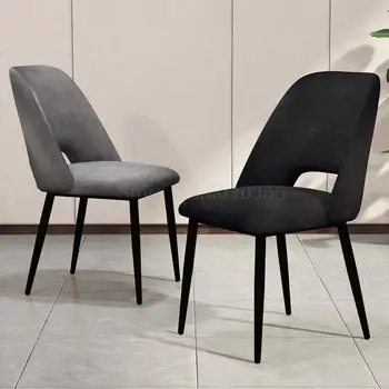 

Nordic dining chair home tea shop net red coffee shop to discuss desk chair modern minimalist light luxury dining chair