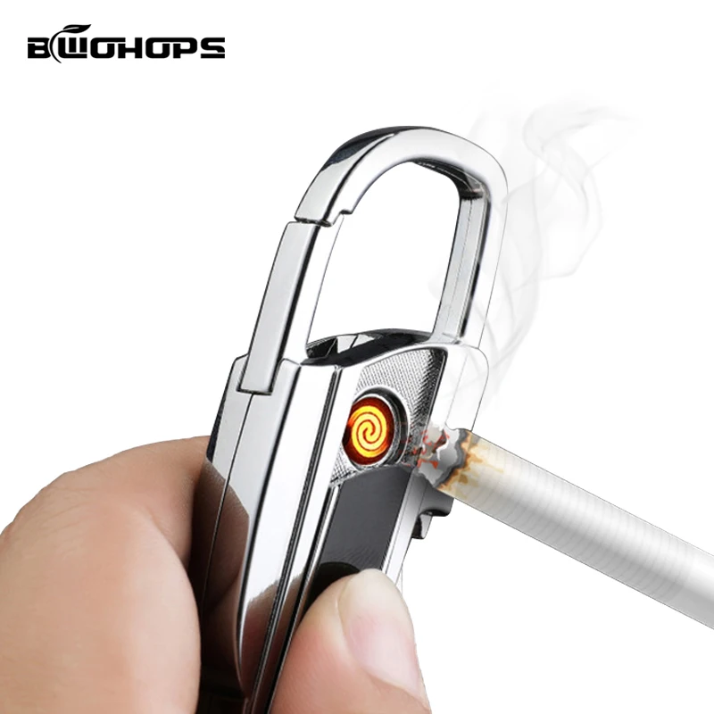 Usb-брелок Электронная зажигалка классический карманный мини легкий ...