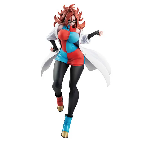 Оригинальная фигурка Dragon Ball Android 21 MH 21 см качественная фигурка коллекция игрушек на Рождество G081