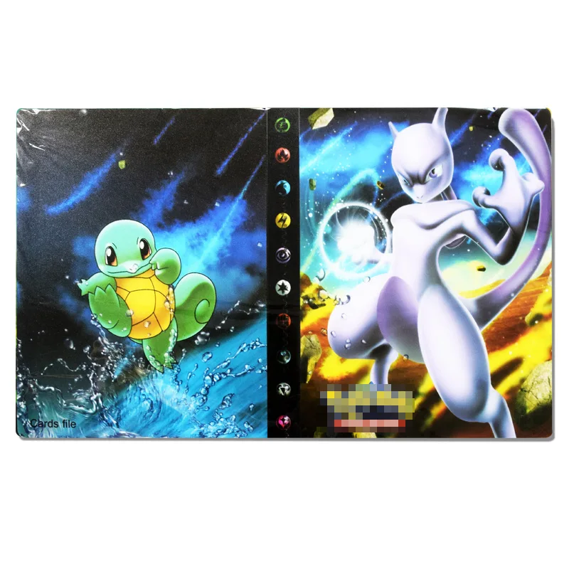 Takara Pokemon Card Album 112 240 карты Пикачу настольная колода игра игрушки PTCG аксессуары карты коллекция книга для детей