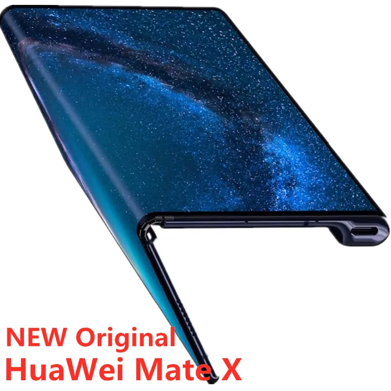 Новая модель HuaWei mate X сложенный экран 5G смартфон Kirin 980 Balong 5000 8 Гб ram 256 ГБ rom NFC Мп Android отпечаток пальца