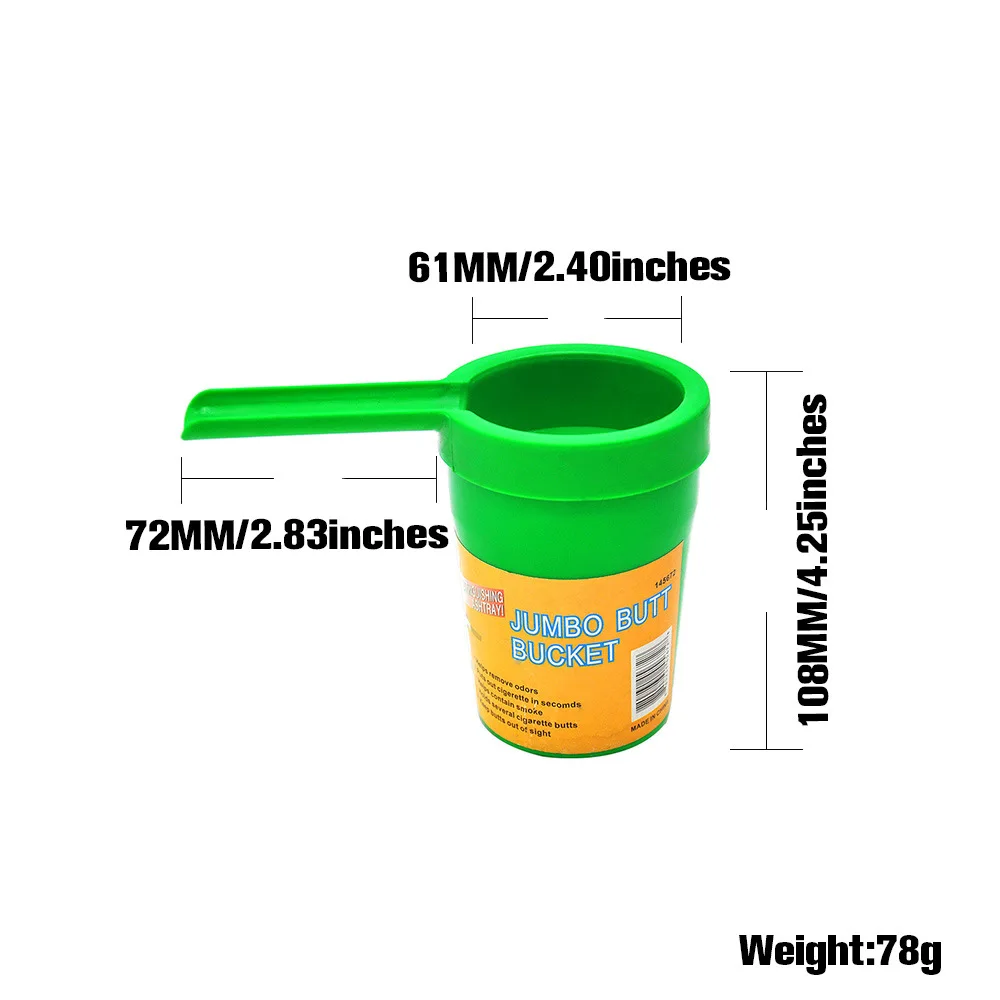 Многофункциональная портативная пепельница для сигарет из АБС пластика