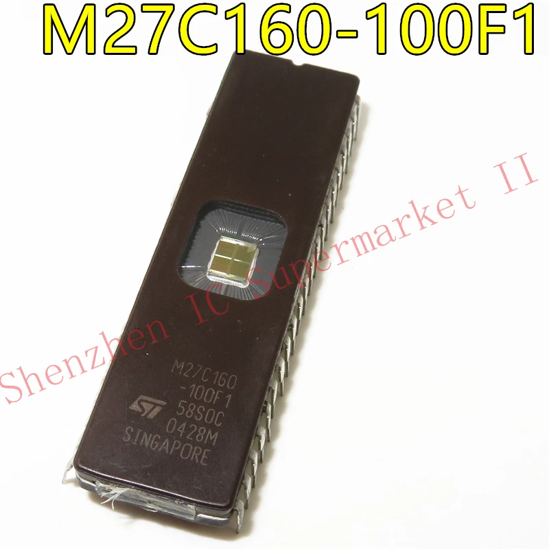 1 шт./лот M27C160-100F1 M27C160 DIP-42 новая Оригинальная фотография | Электронные компоненты и