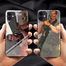 Arnold schwarzenegger чехол для iphone 11 pro пулемет Терминатор для iphone 11 i phone 11 max 11max силиконовый чехол