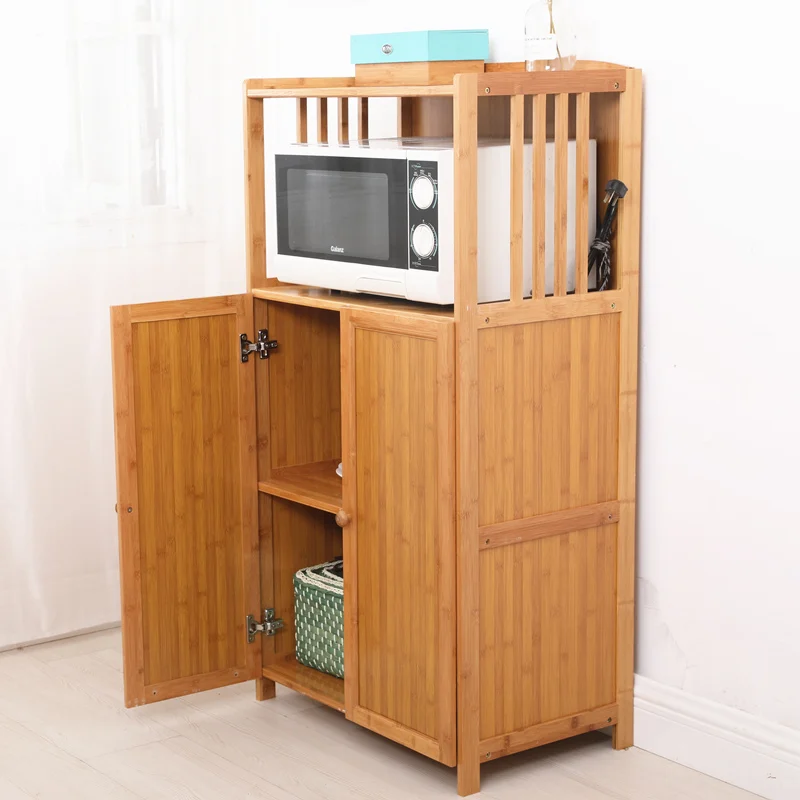 Kitchen rack microwave oven rack oven rack cupboard floor multi-storey storage rack Kitchen rack microwave oven rack oven rack cupboard floor multi-storey storage rack