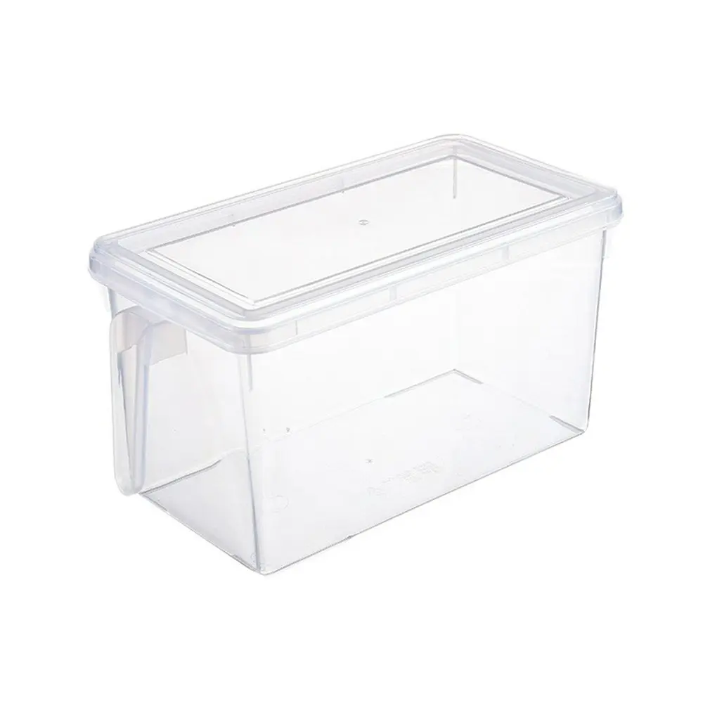 

Food Grade Plastic Lightweight Drawer Type Fridge Sealed Fresh-keeping Box Food Storage Preservation Box