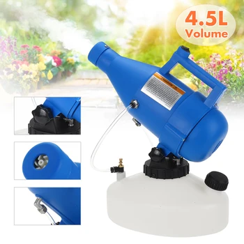 

4.5L 1400W Electric ULV Fogger Sprayer for Home Office Disinfection Machine Fight Drugs Sprayer Agricultural Mosquito Kill