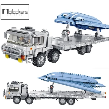 

Mailackers Ww2 Military Trucks War Plane Airplane Building Blocks Military Stealth Unmanned Attack Aircraft Bricks Toys For Boy