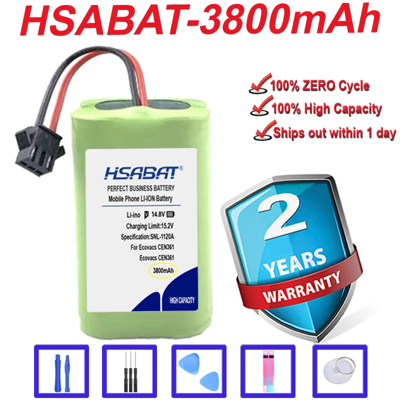 Топ-бренд 100% новый аккумулятор Для Ecovacs CEN361 CEN360 DN620 DH43 DH45 DH35 BFD-WSP T550WSC T550W