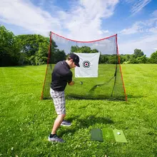Driving Range Target UV-Proof Golf Supplies Hitting Cloth Hanging Circle Backstop Golf Target Hanging Circle Backstop