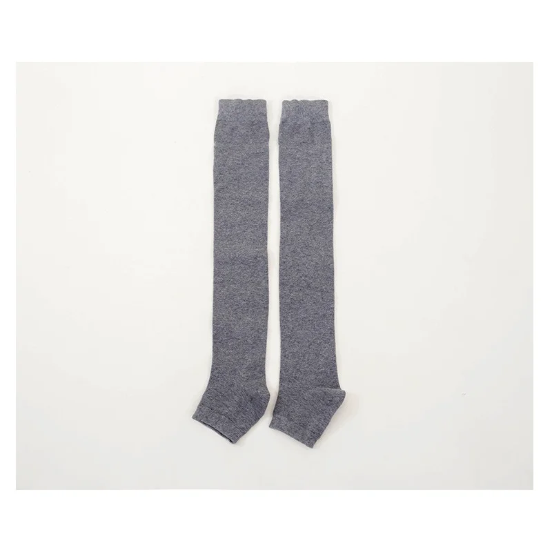 Женские носки для йоги 1 пара с толстым каблуком антифрикционные до колена женщин