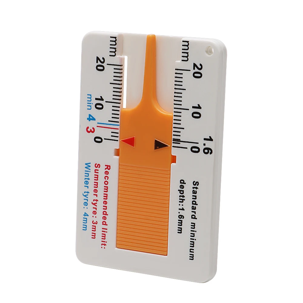 

NICEYARD 0-20mm Depth Meter Tire Scale Measure Tool For Auto Motorcycle Tester Meter Car Tire Caliper Tread Vernier Depth Gauge