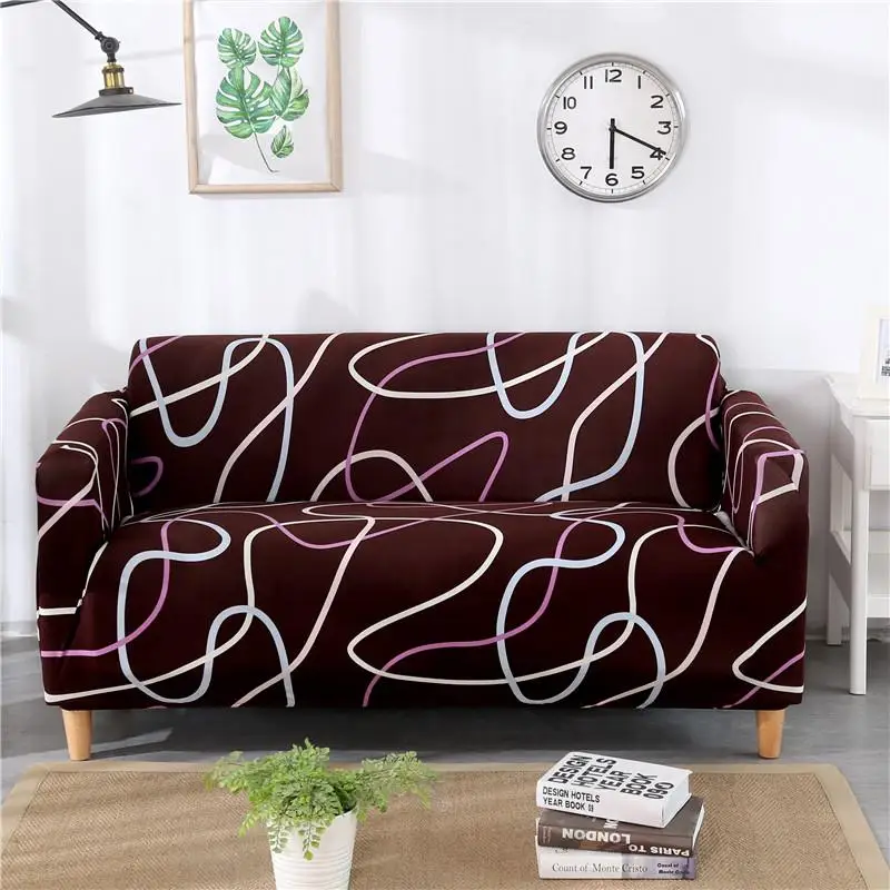 Sofa Cover Sectional Elastic Stretch Sofa Cover for Living Room Couch Cover L shape Armchair Cover Single/Two/Three seat