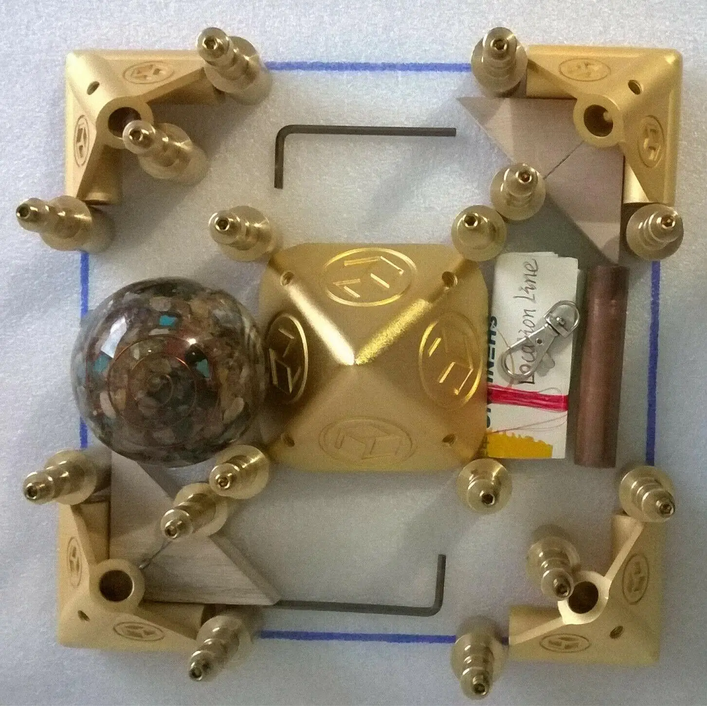 energy Giza Meditation Pyramid Kit Cosmic receiver Suitable for 3/4\&quot copper tubes With ball .PGTB-19. | Инструменты