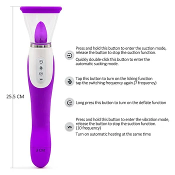 Sucking Vibrator Lick For Adult Oral Sex Suction Clitoris Vagina Nipple Stimulation Massagers Female Masturbation Erotic Sex Toy 5